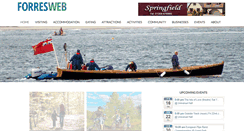 Desktop Screenshot of forresweb.net